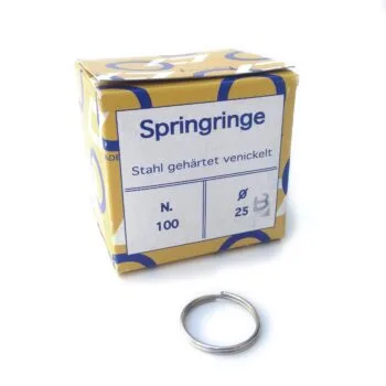 Anellini metallici accessori portachiavi personalizzati fai da te