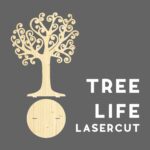 Taglio laser albero della vita