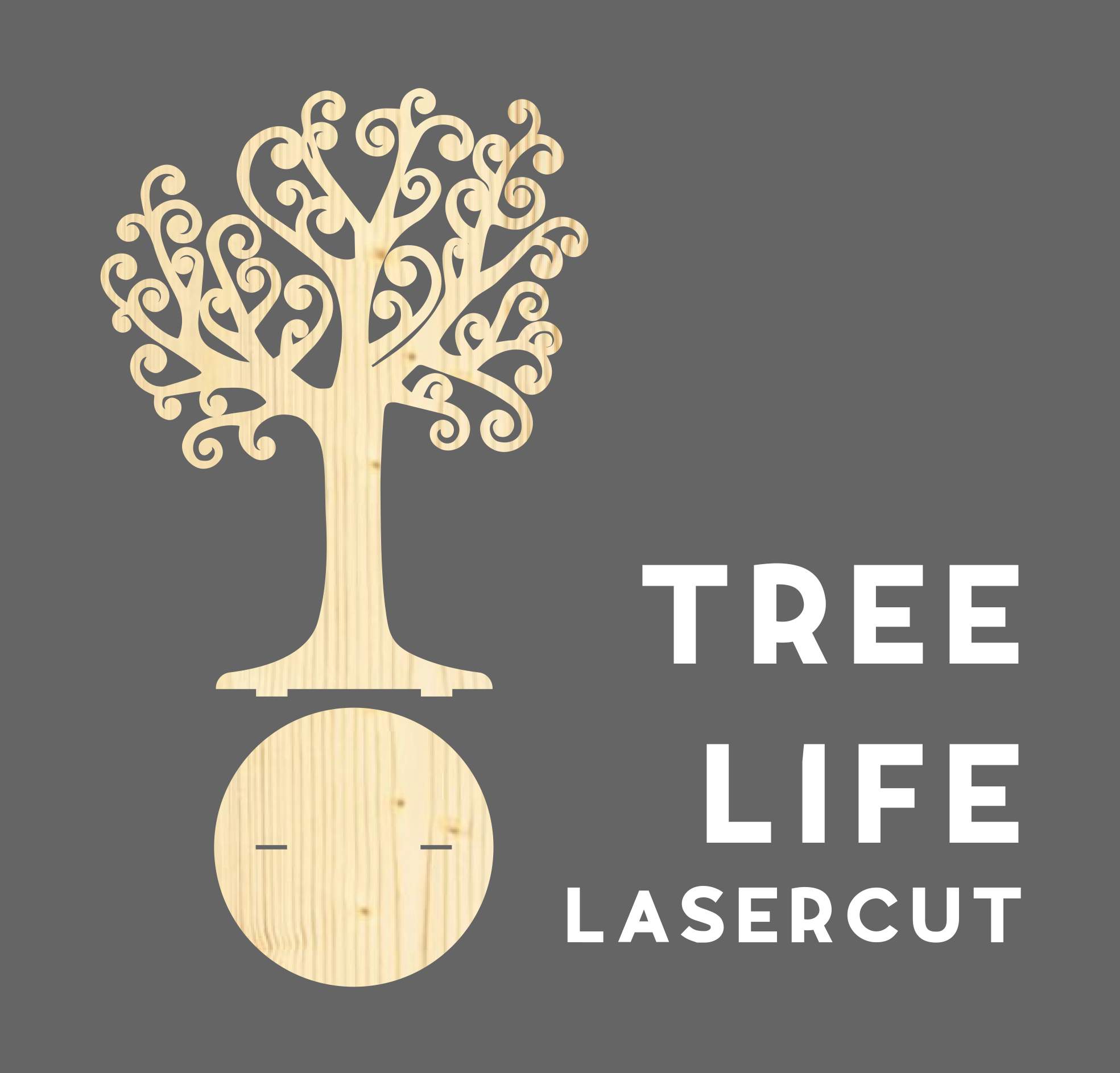 Taglio laser albero della vita