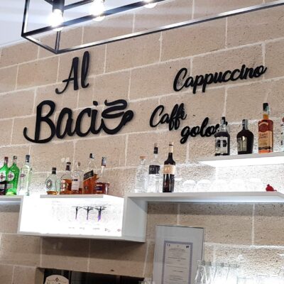 Scritte da muro plexiglas 3d