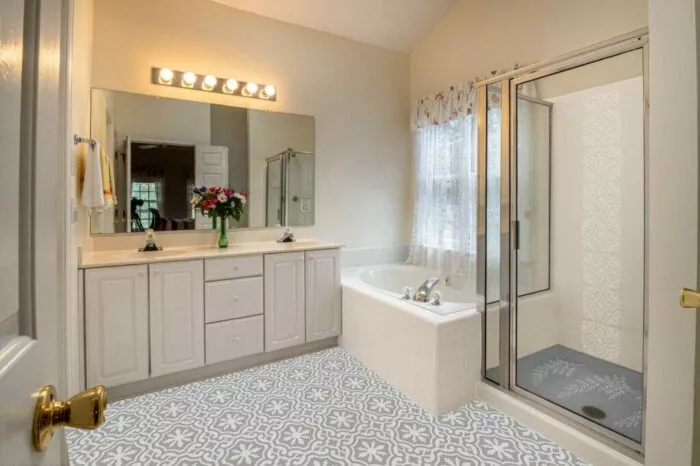 stencil bagno ceramica