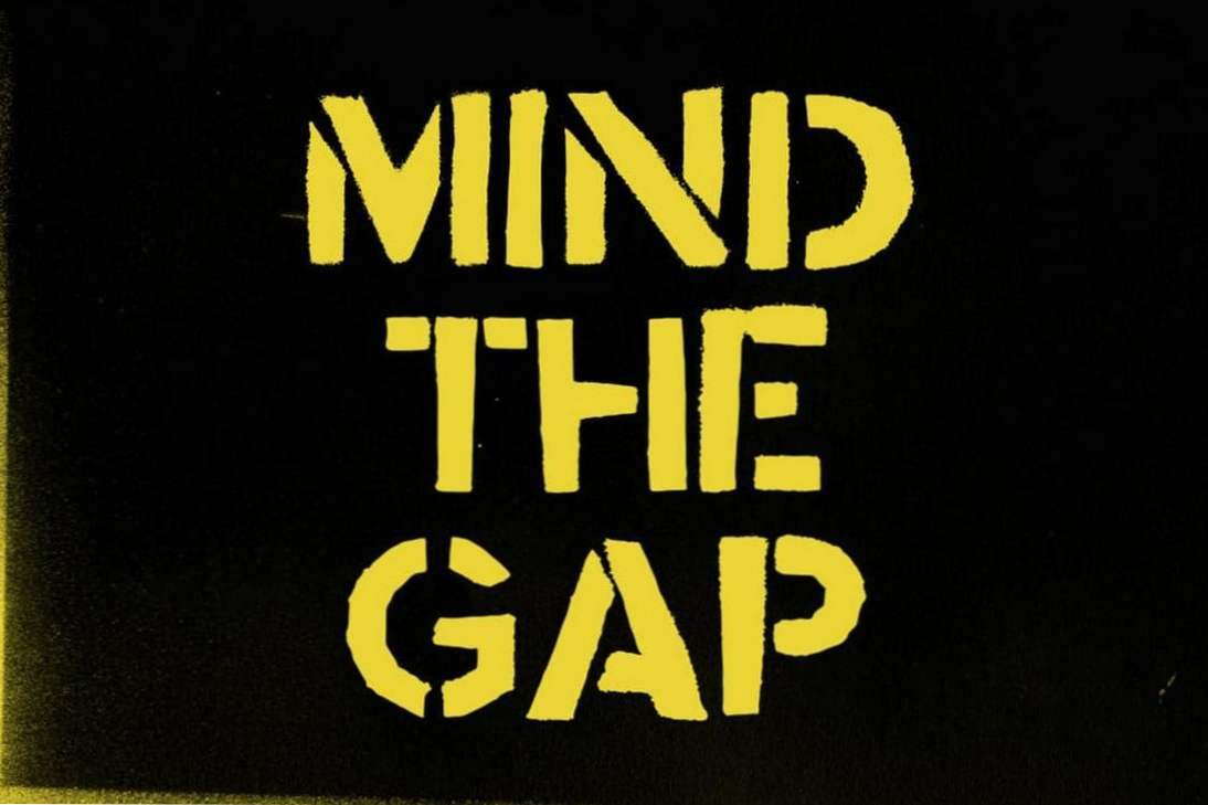 Mind the Gap Urban Stencil Font