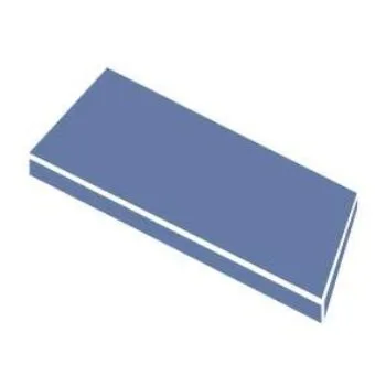 Mensola modulare blu design minimale Cuttalo arredamento scaffale geometrico taglio laser contemporaneo