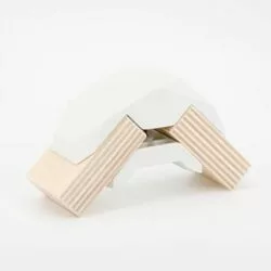 PLAY WOOD - Connettore 90° - Bianco