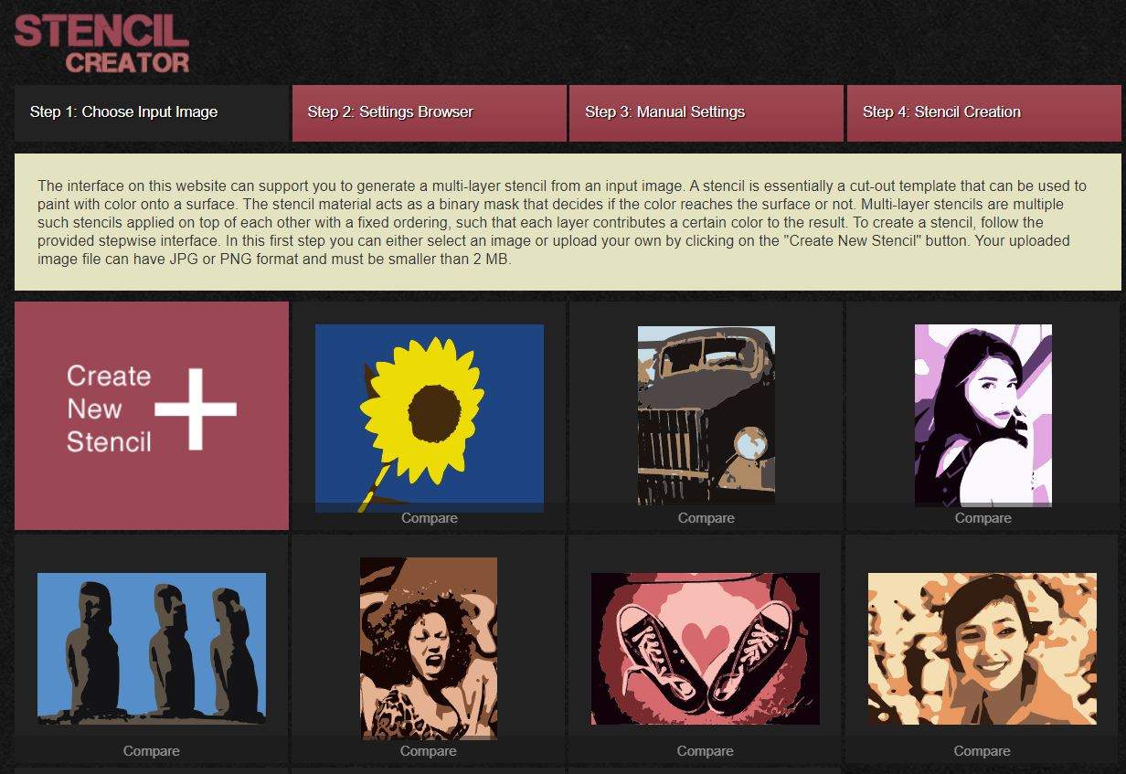 Stencil Creator Software Per La Realizzazione Automatica Di Uno