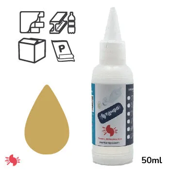 Inchiostro oro STAMPO Cuttalo timbri gold metallico luxury elegante premium dorato