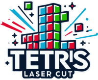 logo tetris laser cut big